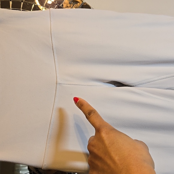 Lululemon Wunder Under Nulu High-Rise Tight 25" Blue Willow Seamed Yoga Leggings - Picture 13 of 13